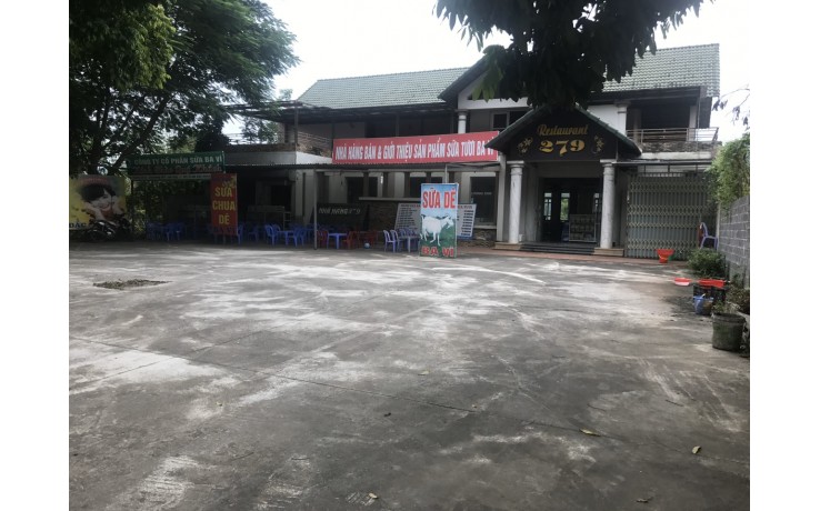 Bán nhà hàng 650m2 tại trung tâm thị trấn Lương Sơn, giá 4.3 tỷ