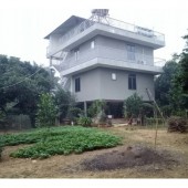 Bán đất Hòa Sơn, Lương Sơn, Hòa Bình. Vườn cây ao cá, có nhà 3 tầng, mỗi tầng được quy hoạch như 1 căn hộ khép kín.
