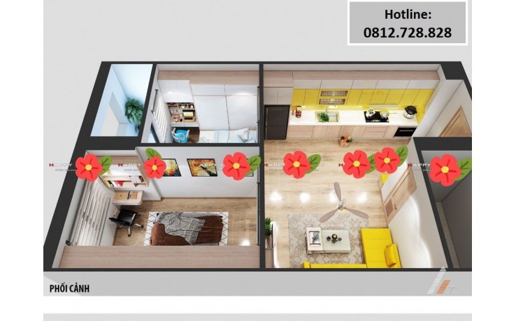 Chung cư Eurowindow Thanh Hóa, chỉ với 300 triệu nhận nhà ở ngay.