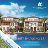 Bán căn Biệt Thự song lập Sun Riverside Village Sầm Sơn nằm ngay trên tuyến đường tranh nghệ thuật -Giá chỉ 10 tỷ -Liên hệ:0915.285.570