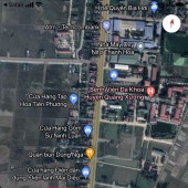 Bán lô đất nằm sát ngay mặt đường QL1A - Ngay Trung Tâm Hành Chính Huyện Quảng Xương - Giá chỉ 10tr/m2 - Liên hệ : 0915.285.670